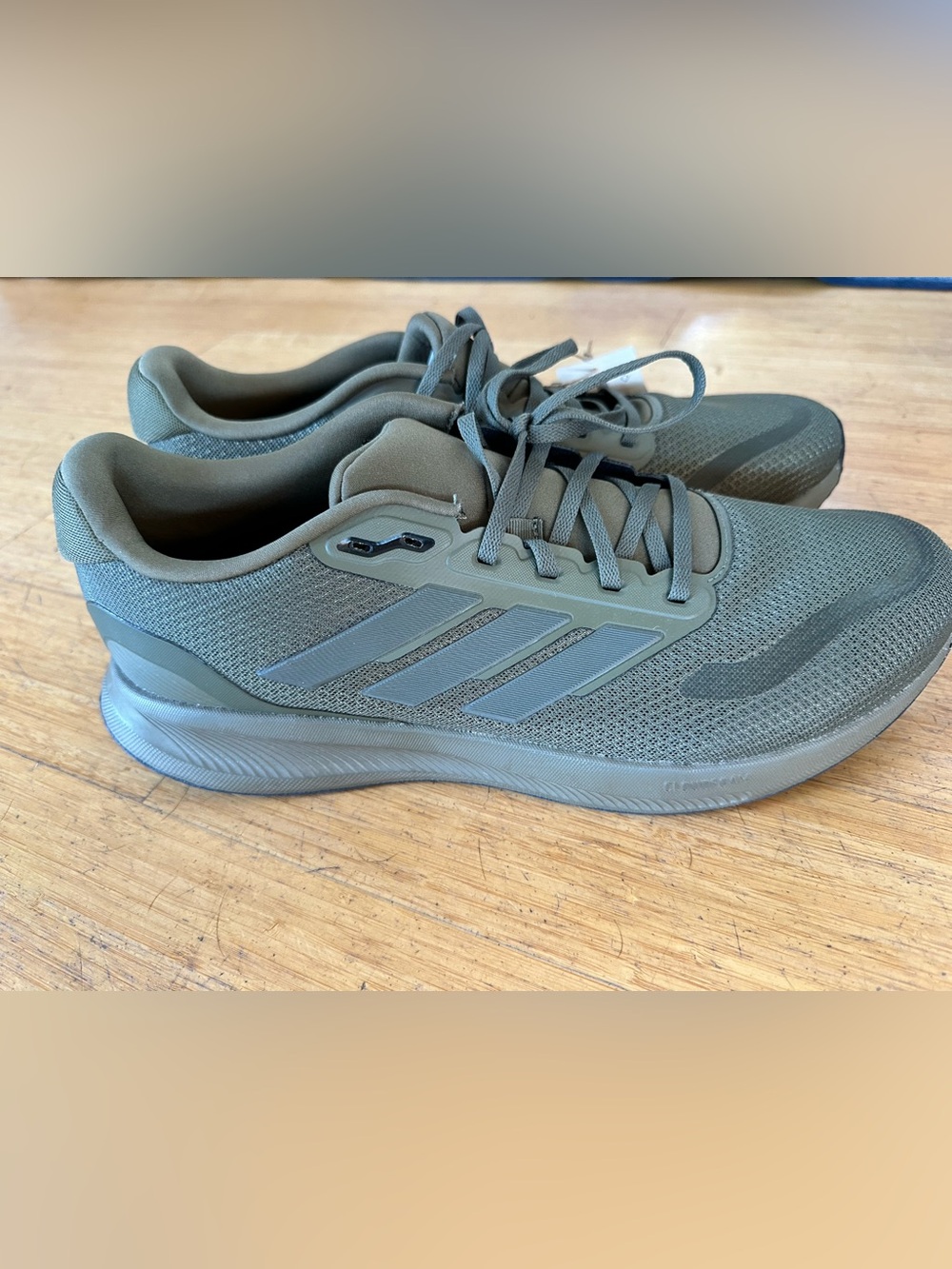 Adidas Runfalcon 5 Men's Gray Athletic Running Shoes US 12
